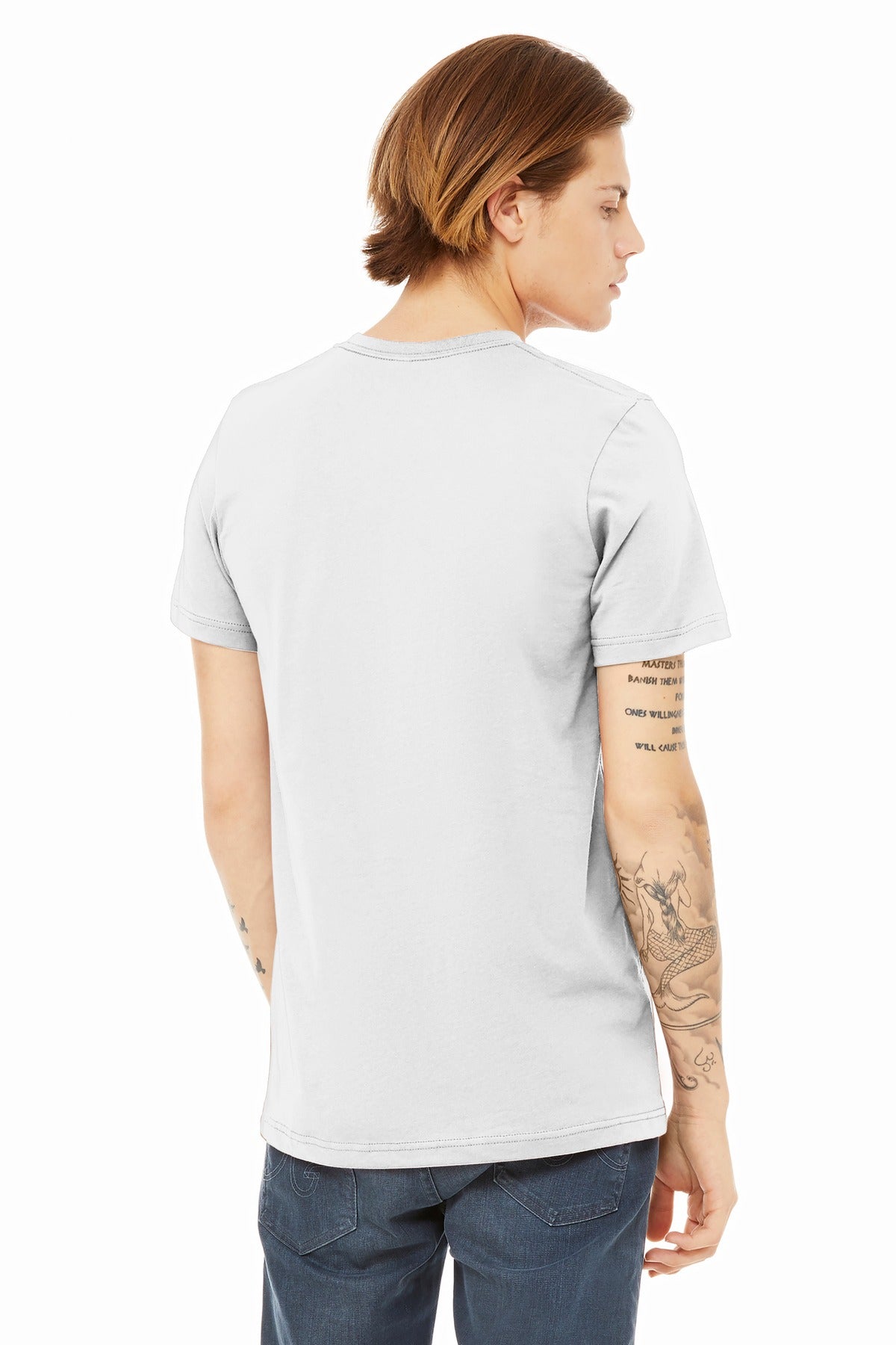 Bella+Canvas Unisex Heather CVC Short Sleeve Tee image 2