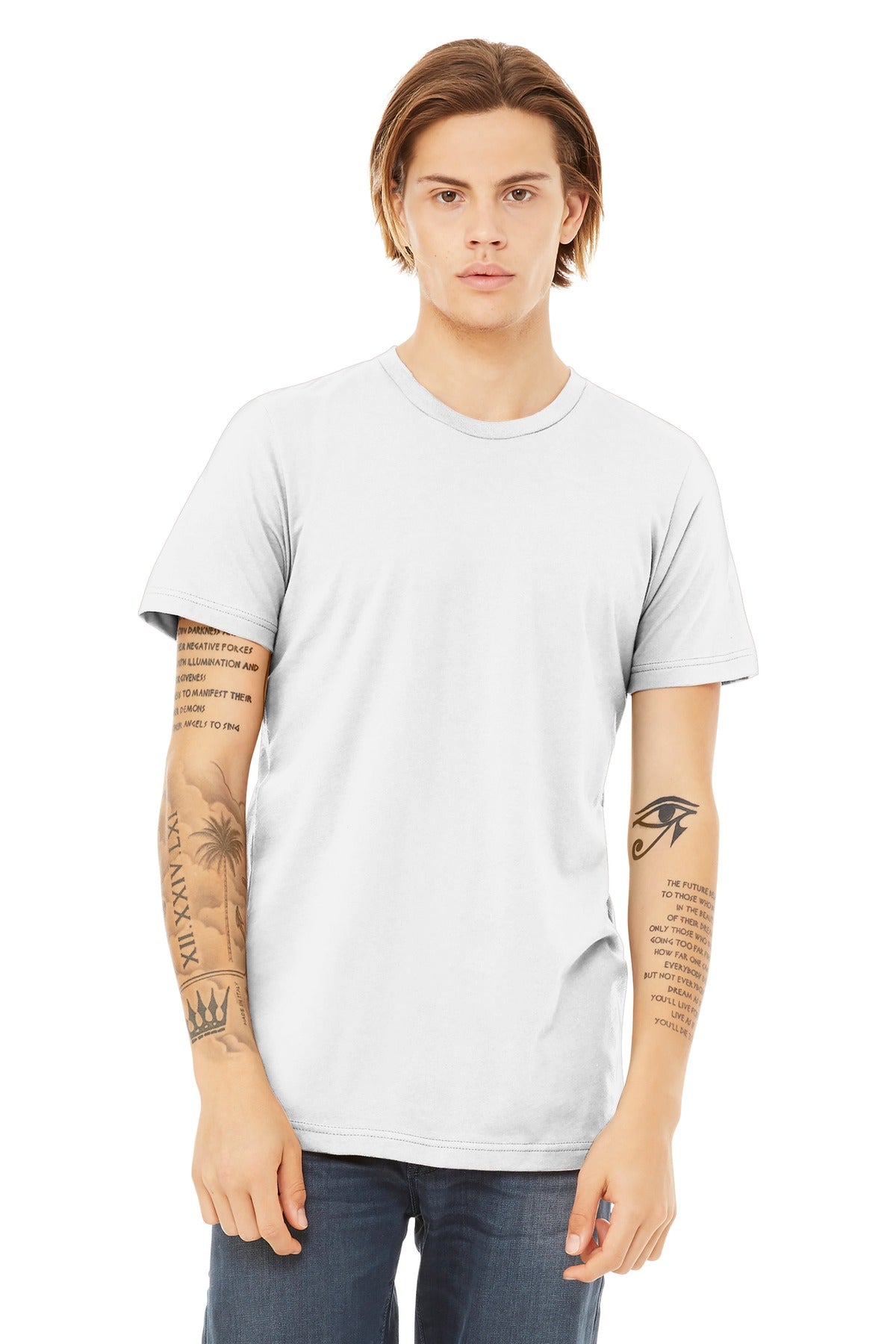 Bella+Canvas Unisex Heather CVC Short Sleeve Tee image 1