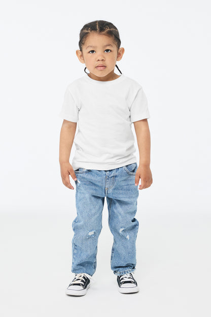 BELLA+CANVAS Toddler Short Sleeve Tee BC3001T White