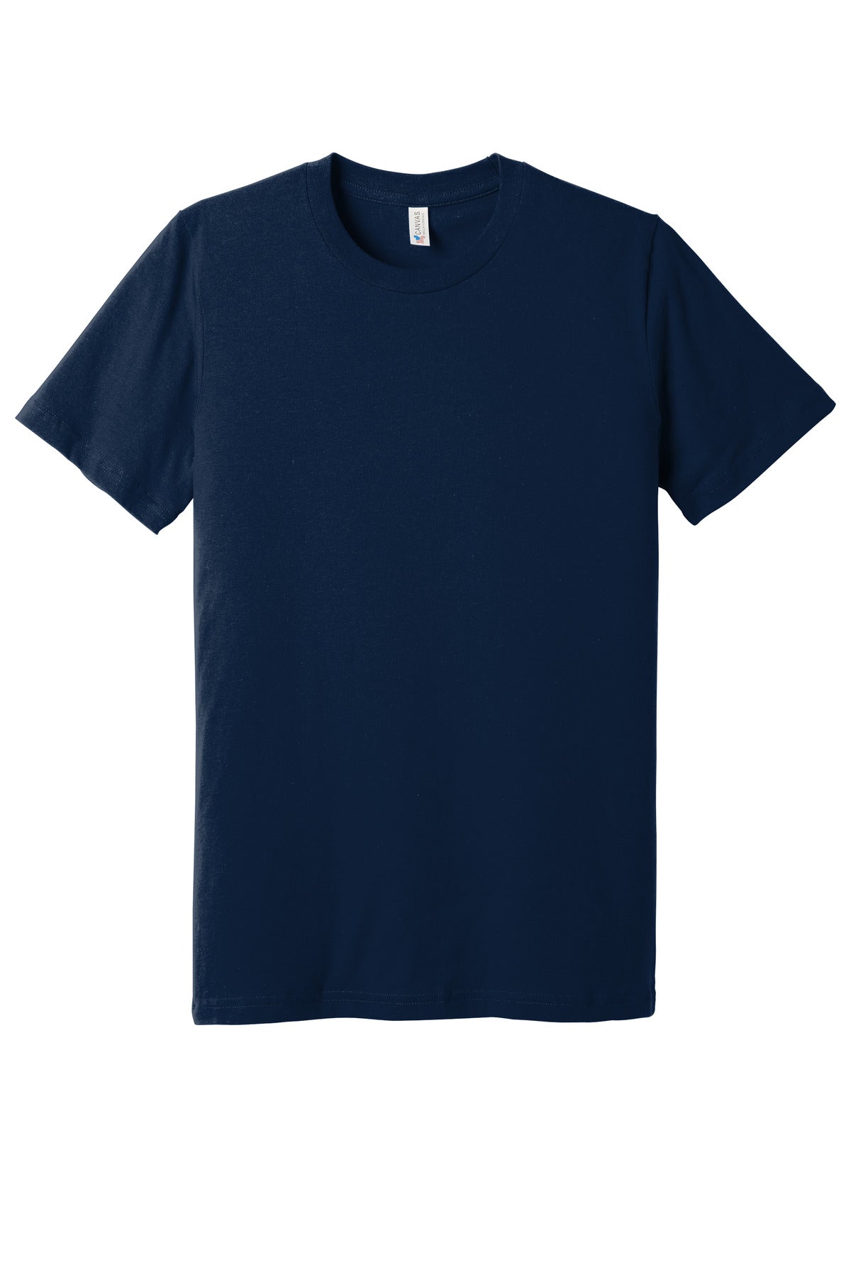 BELLA+CANVAS  Unisex Made In The USA Jersey Short Sleeve Tee. BC3001U Navy