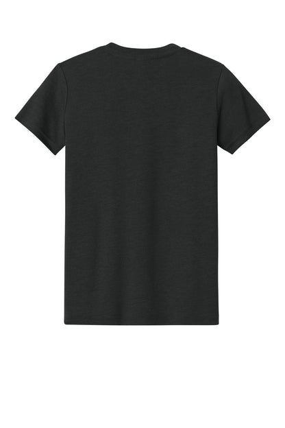 Bella+Canvas Youth Heather CVC Tee BC3001YCVC Black Heather