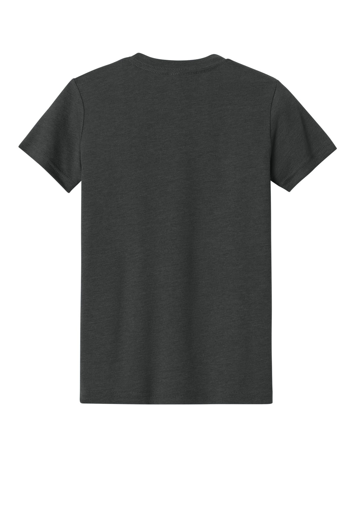 Bella+Canvas Youth Heather CVC Tee BC3001YCVC Dark Grey Heather