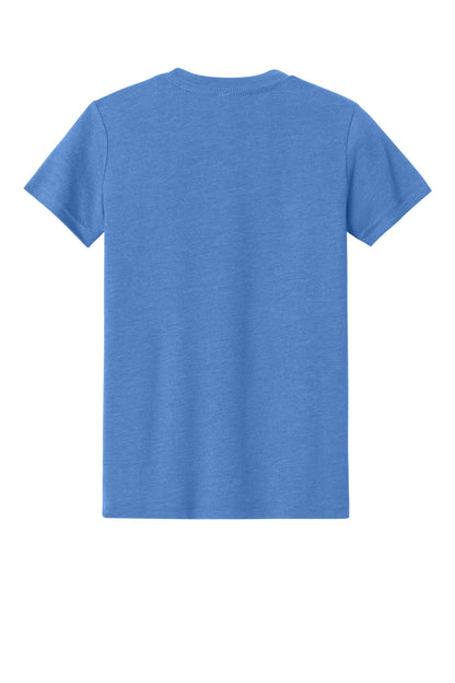 Bella+Canvas Youth Heather CVC Tee BC3001YCVC Heather Columbia Blue