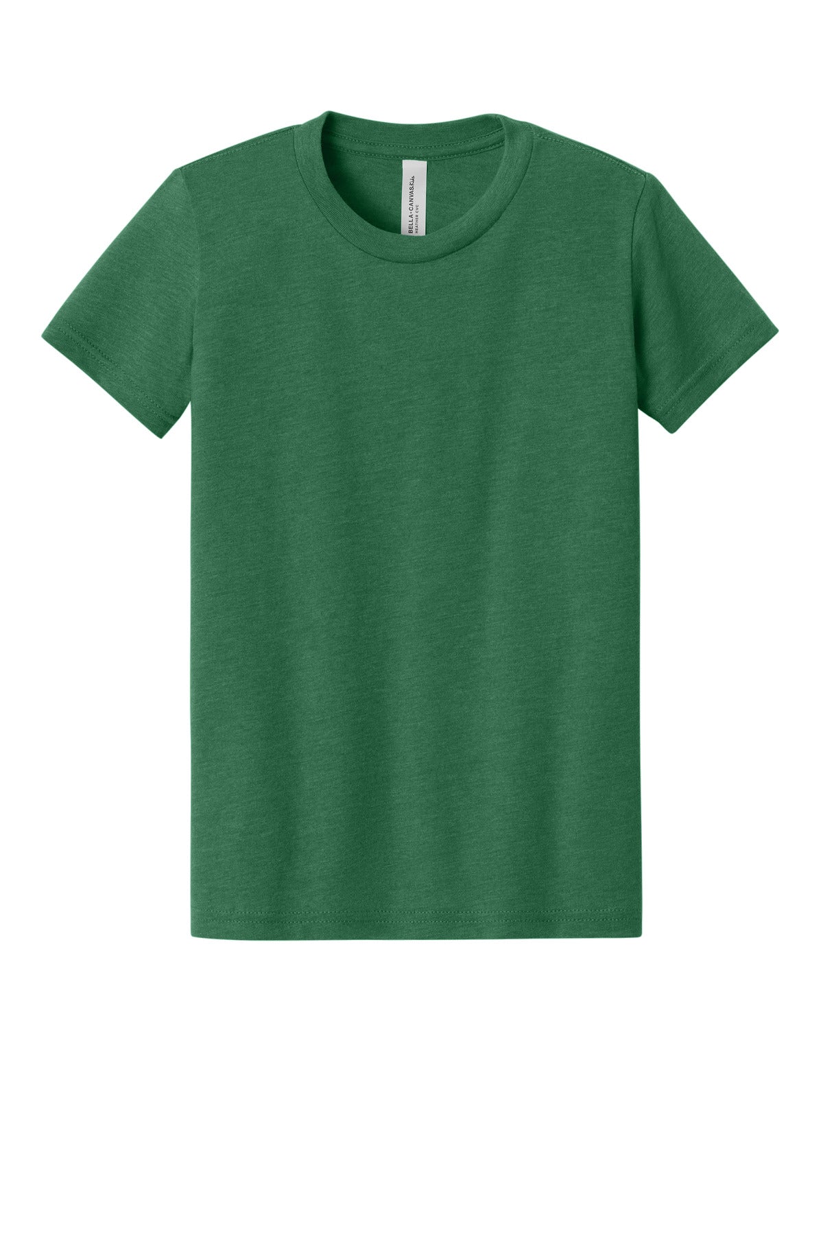 Bella+Canvas Youth Heather CVC Tee BC3001YCVC Heather Grass Green