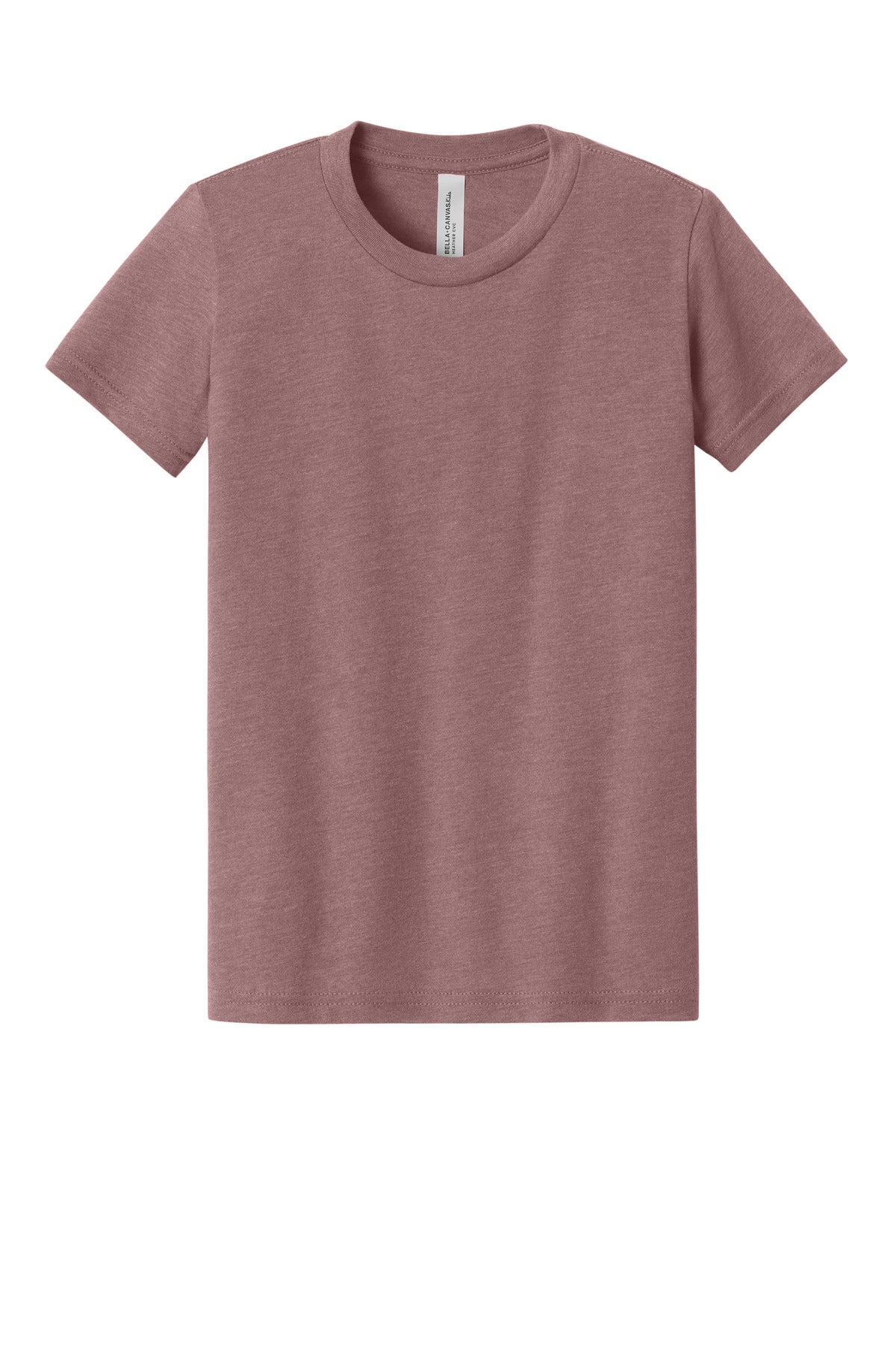 Bella+Canvas Youth Heather CVC Tee BC3001YCVC Heather Mauve