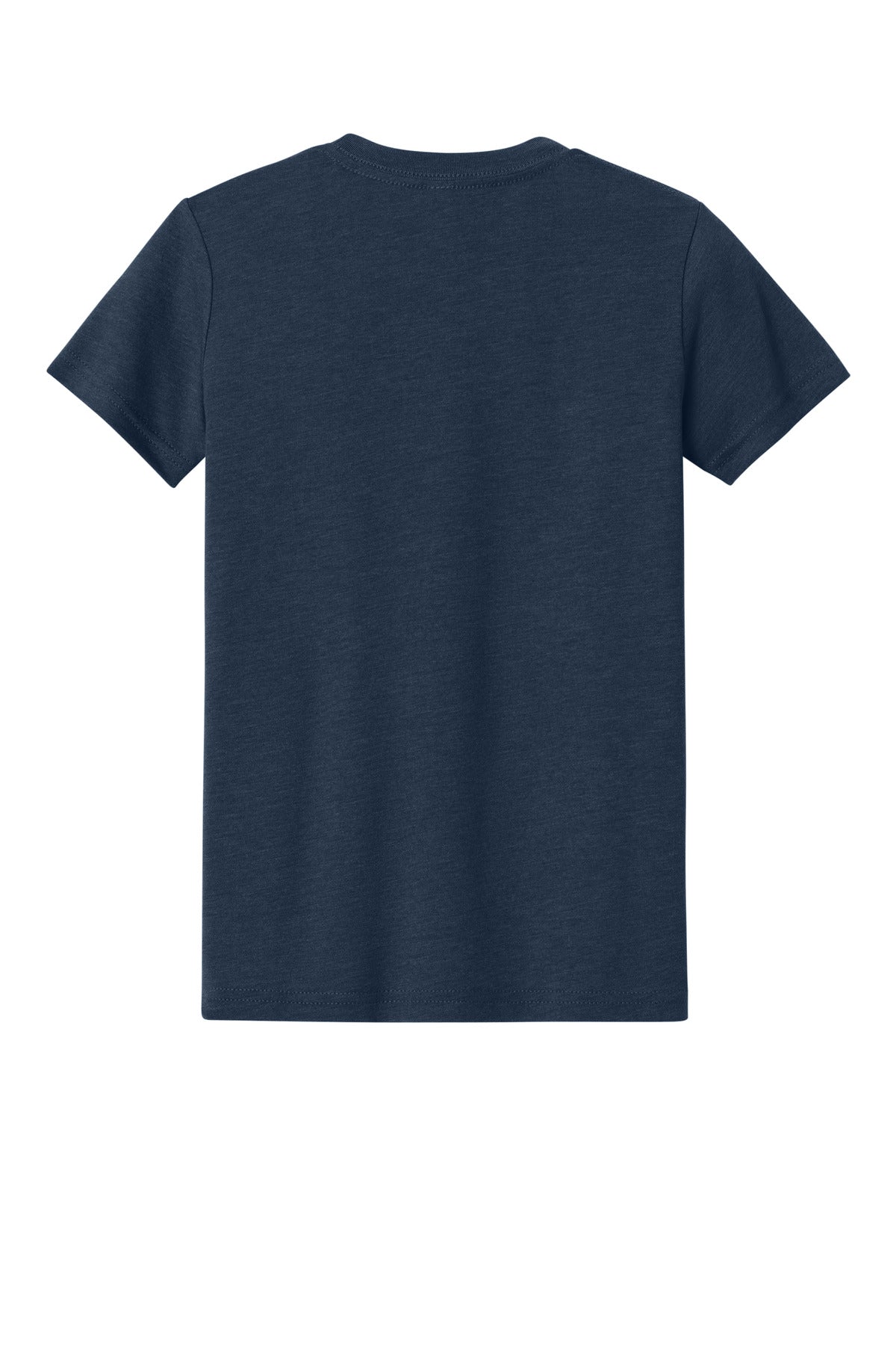 Bella+Canvas Youth Heather CVC Tee BC3001YCVC Heather Midnight Navy