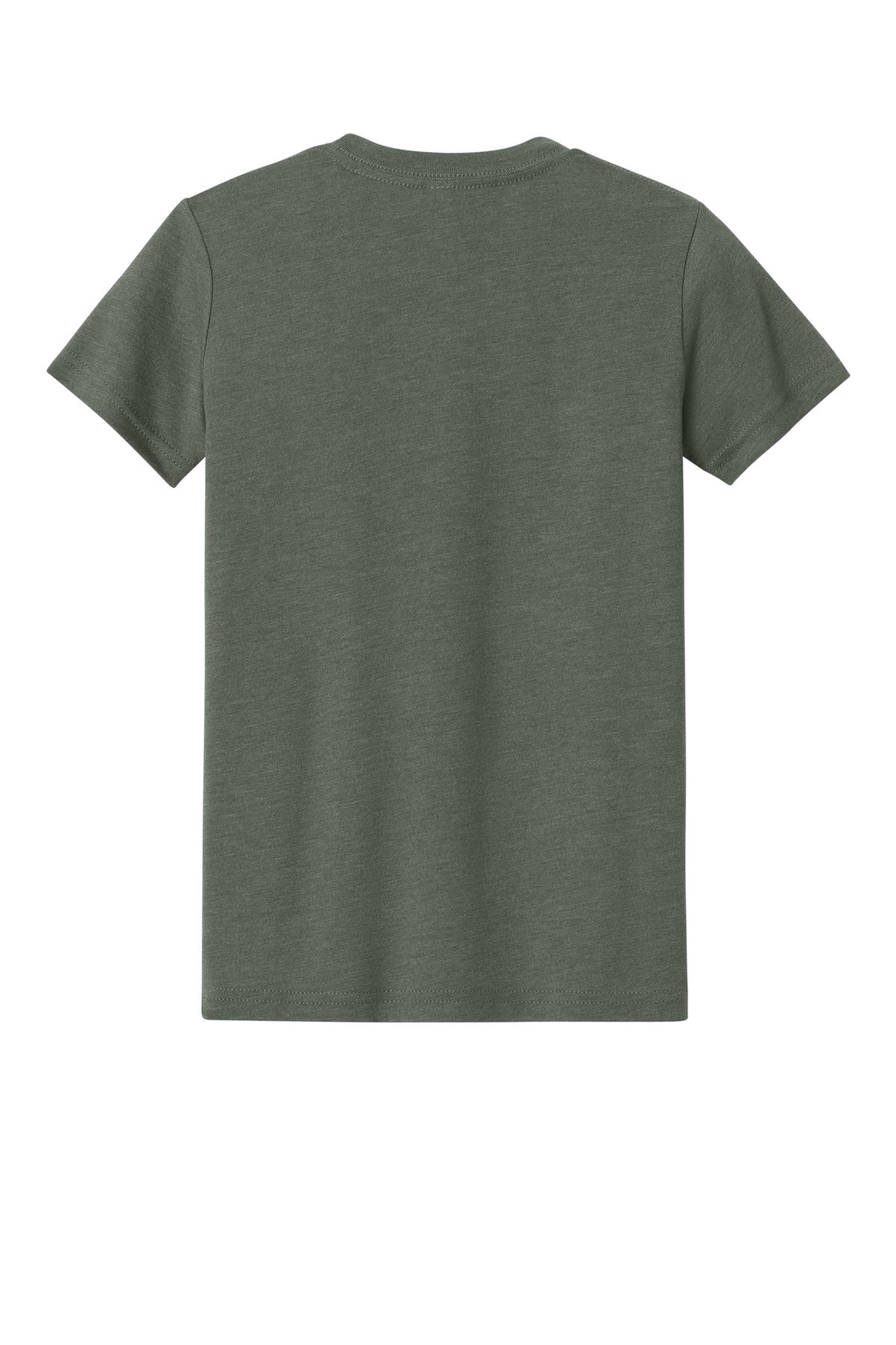Bella+Canvas Youth Heather CVC Tee BC3001YCVC Heather Military Green