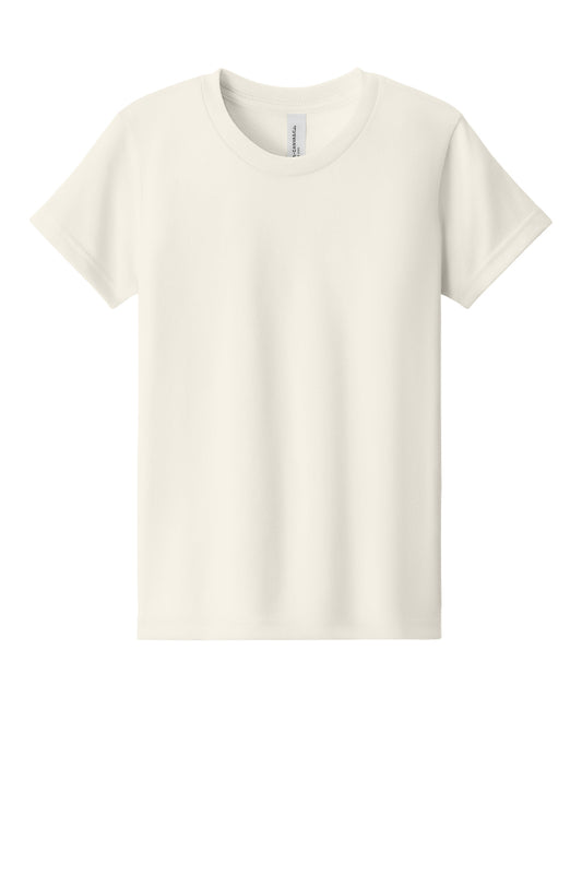 Bella+Canvas Youth Heather CVC Tee BC3001YCVC Heather Natural