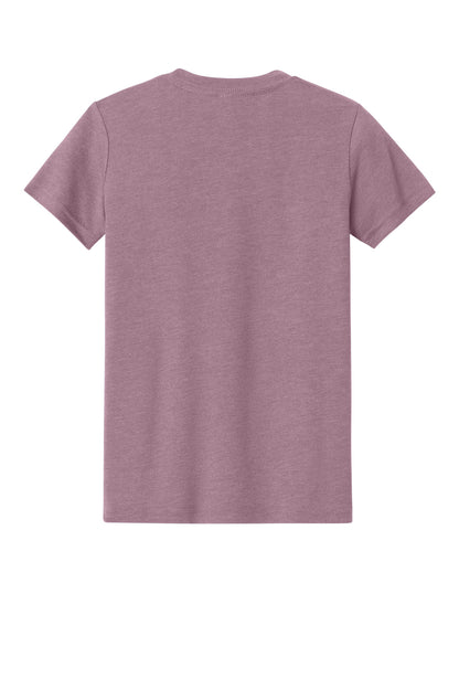 Bella+Canvas Youth Heather CVC Tee BC3001YCVC Heather Orchid