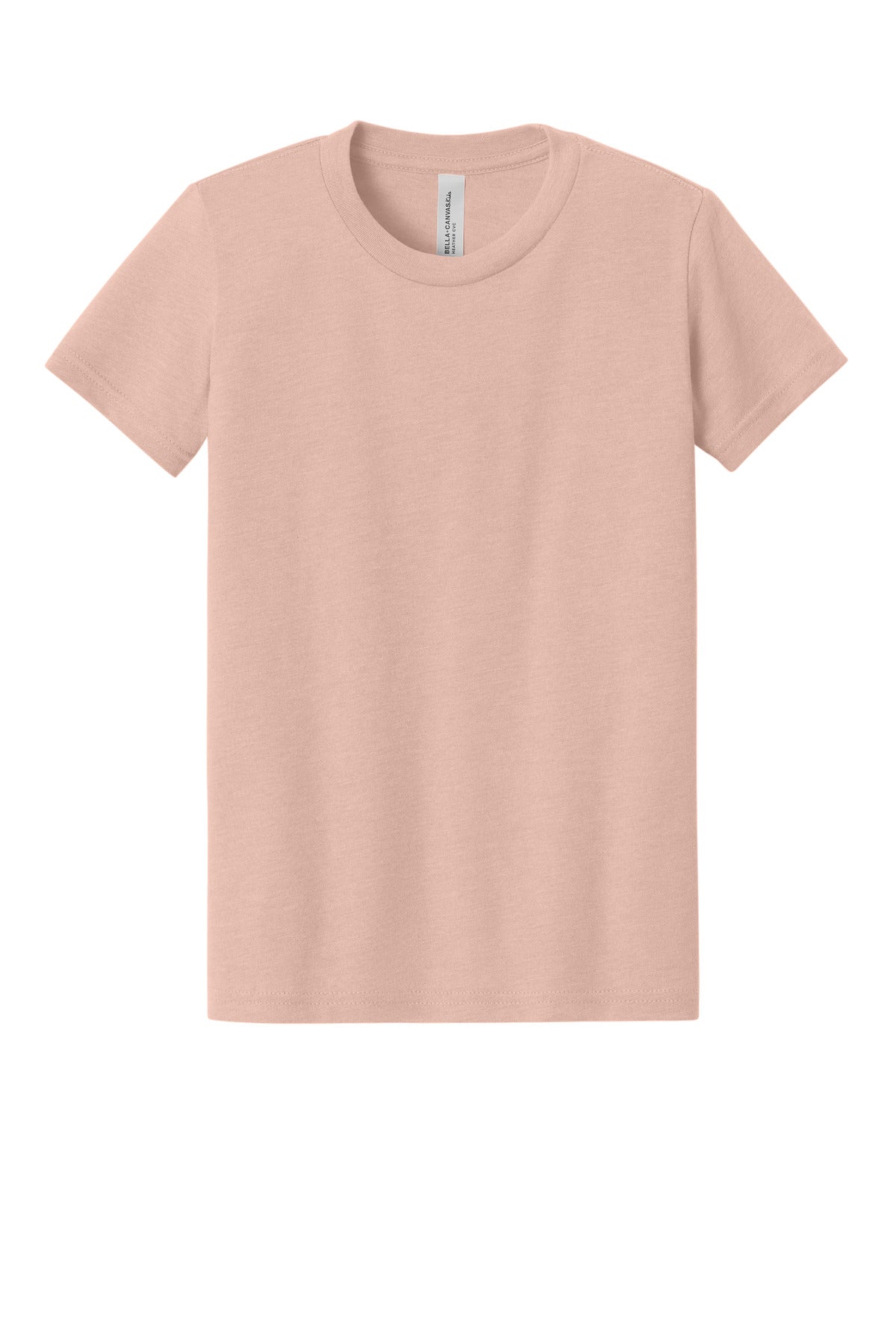 Bella+Canvas Youth Heather CVC Tee BC3001YCVC Heather Peach