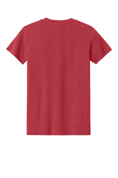 Bella+Canvas Youth Heather CVC Tee BC3001YCVC Heather Red