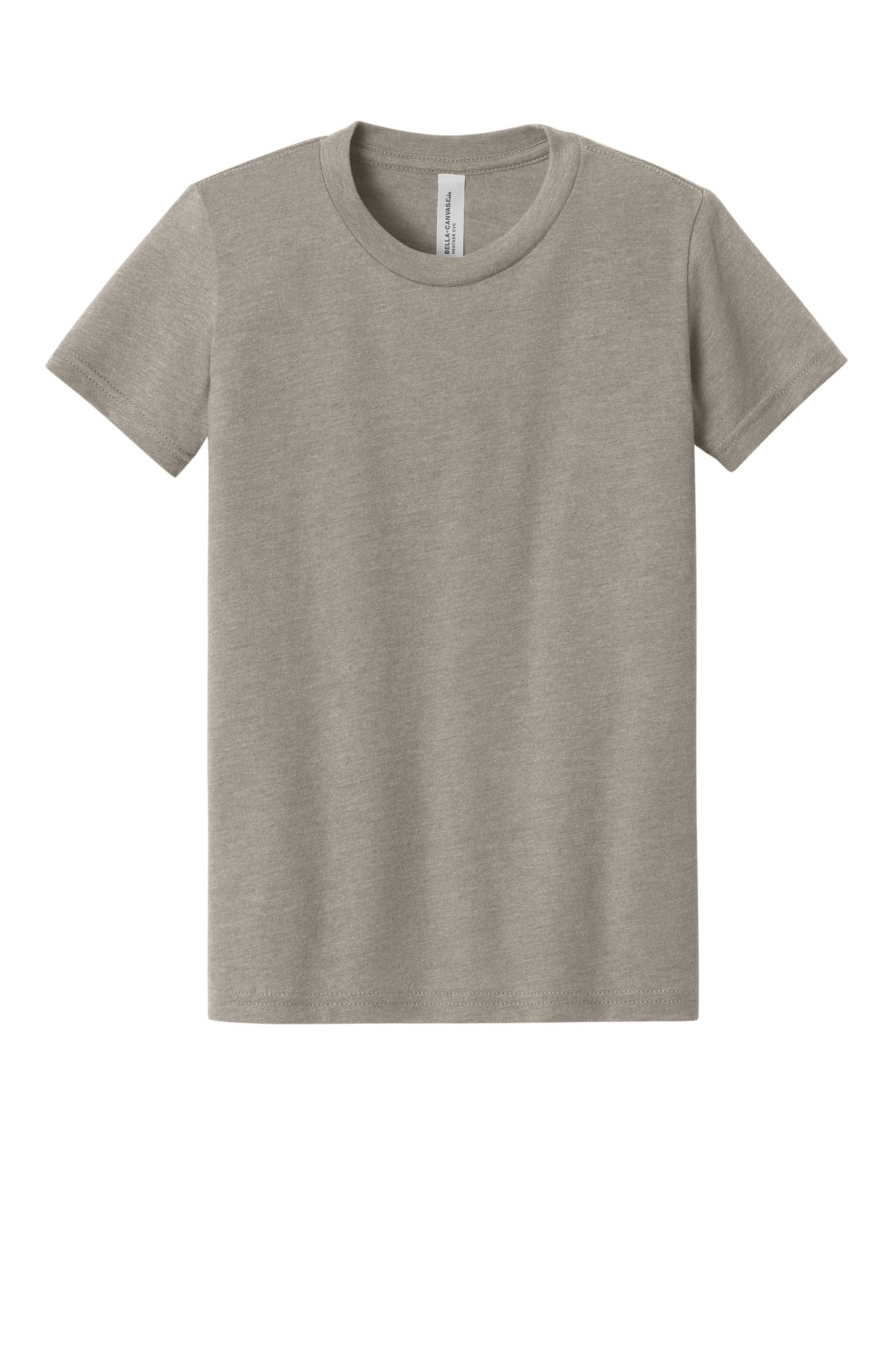 Bella+Canvas Youth Heather CVC Tee BC3001YCVC Heather Stone