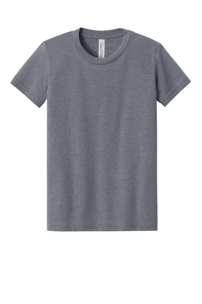 Bella+Canvas Youth Heather CVC Tee BC3001YCVC Heather Storm