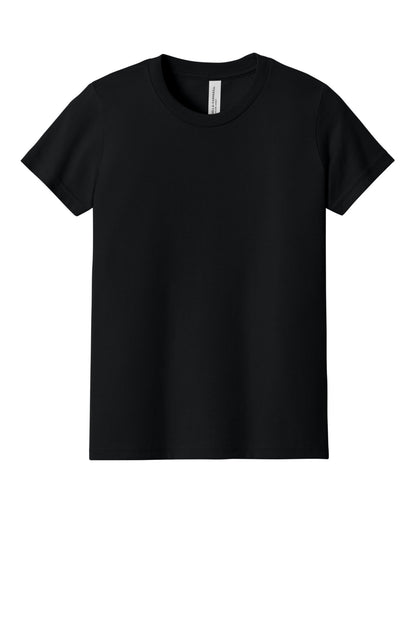 Bella+Canvas Youth Jersey Short Sleeve Tee BC3001Y Black