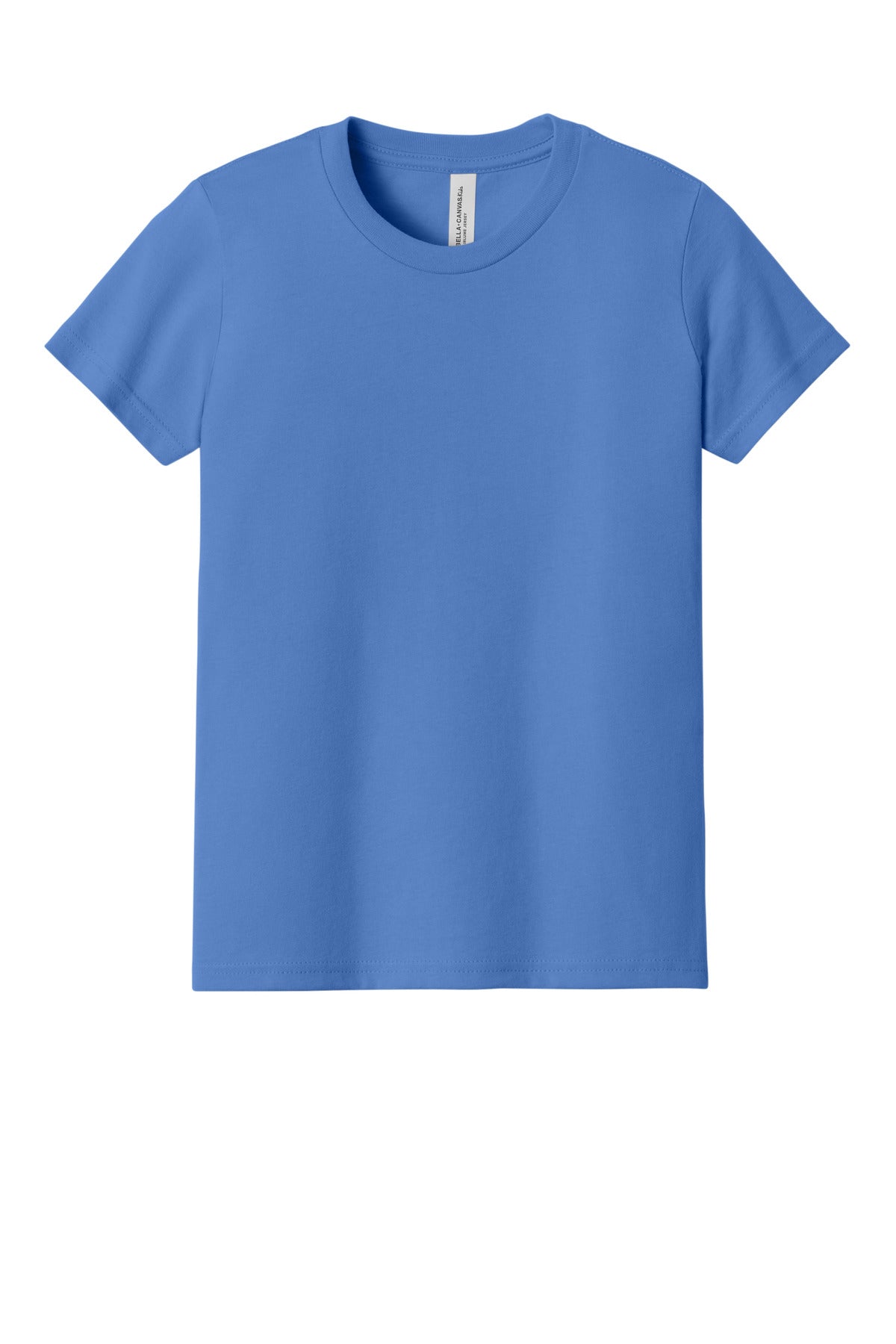 Bella+Canvas Youth Jersey Short Sleeve Tee BC3001Y Columbia Blue