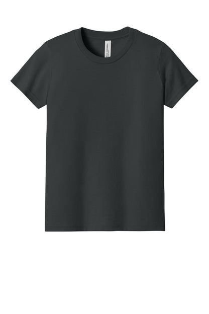 Bella+Canvas Youth Jersey Short Sleeve Tee BC3001Y Dark Grey