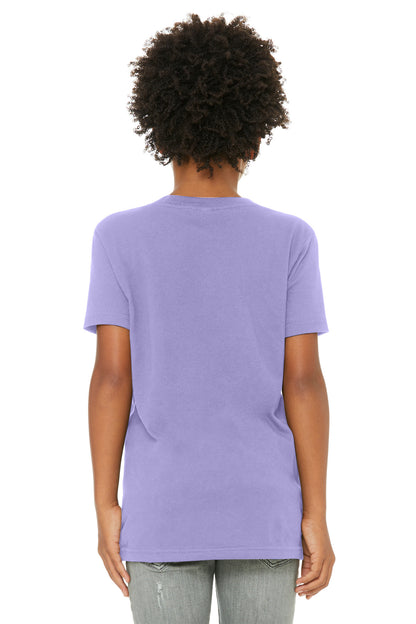Bella+Canvas Youth Jersey Short Sleeve Tee BC3001Y Dark Lavender