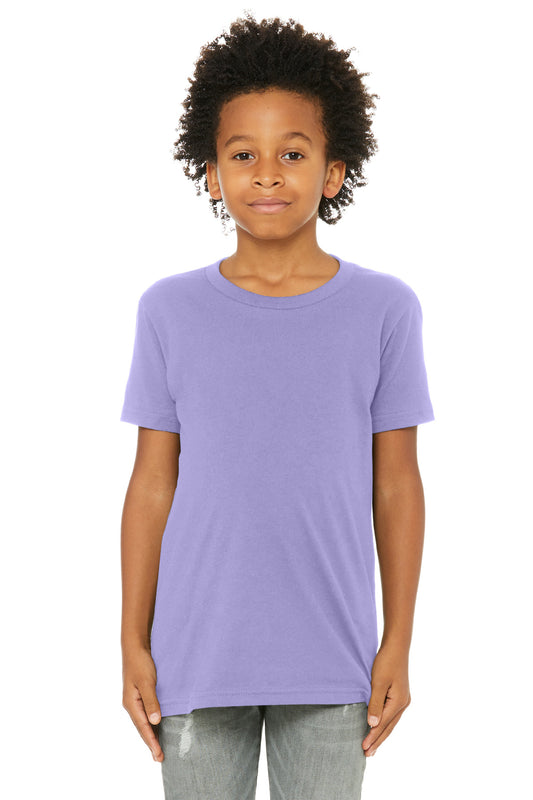Bella+Canvas Youth Jersey Short Sleeve Tee BC3001Y Dark Lavender