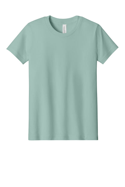 Bella+Canvas Youth Jersey Short Sleeve Tee BC3001Y Dusty Blue
