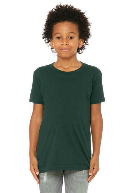Bella+Canvas Youth Jersey Short Sleeve Tee BC3001Y Forest
