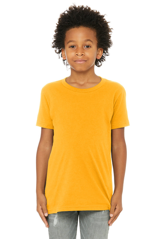 Bella+Canvas Youth Jersey Short Sleeve Tee BC3001Y Gold
