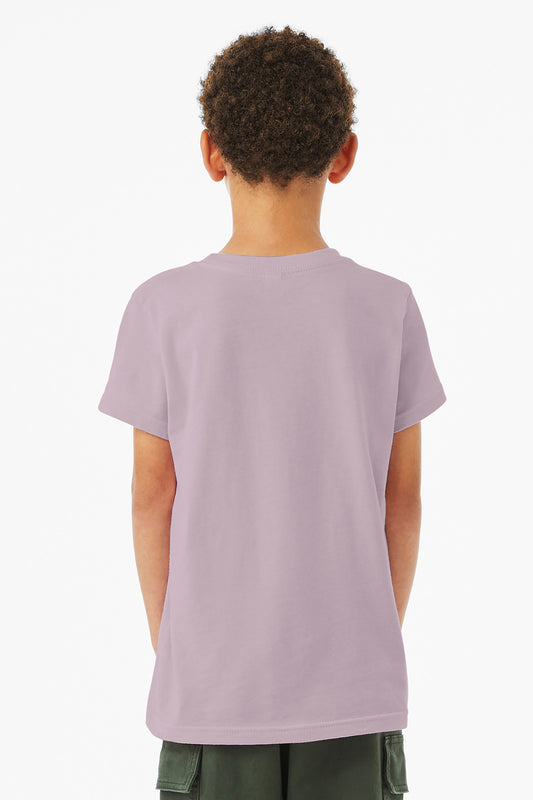 Bella+Canvas Youth Jersey Short Sleeve Tee BC3001Y Light Violet