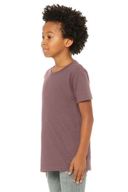 Bella+Canvas Youth Jersey Short Sleeve Tee BC3001Y Mauve