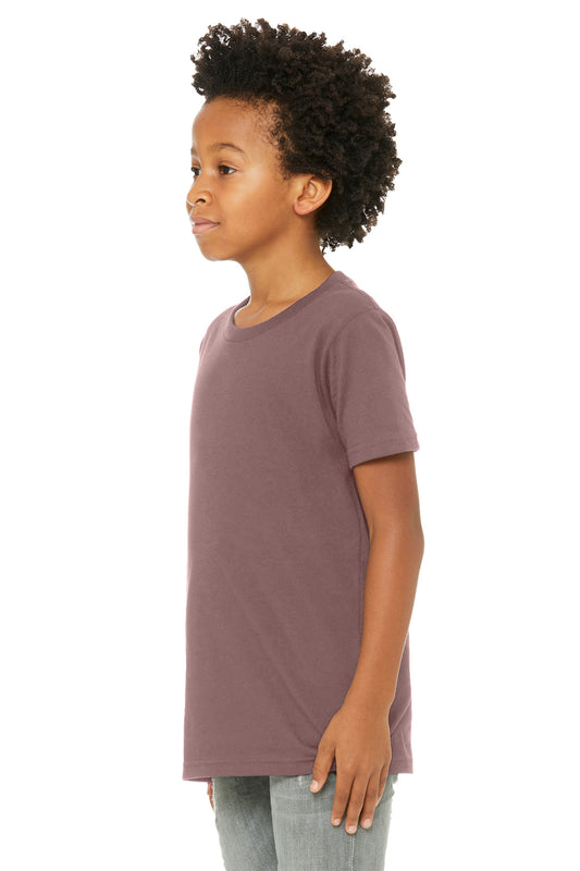 Bella+Canvas Youth Jersey Short Sleeve Tee BC3001Y Mauve
