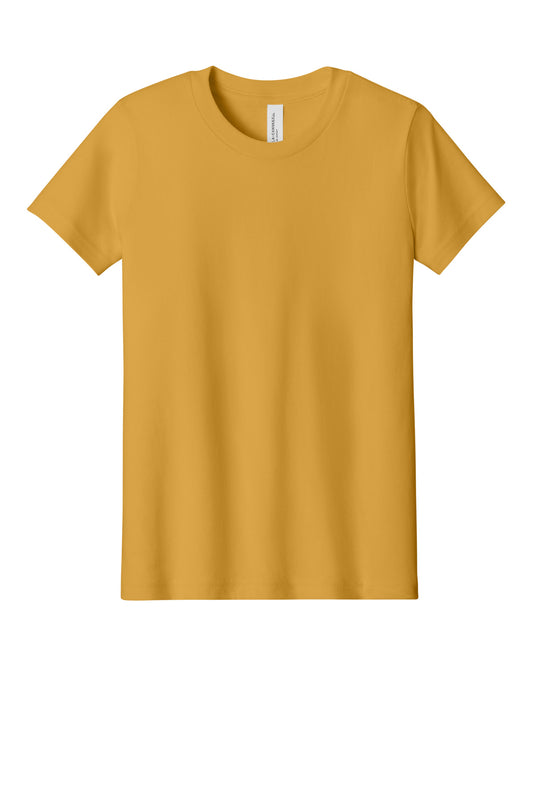 Bella+Canvas Youth Jersey Short Sleeve Tee BC3001Y Mustard