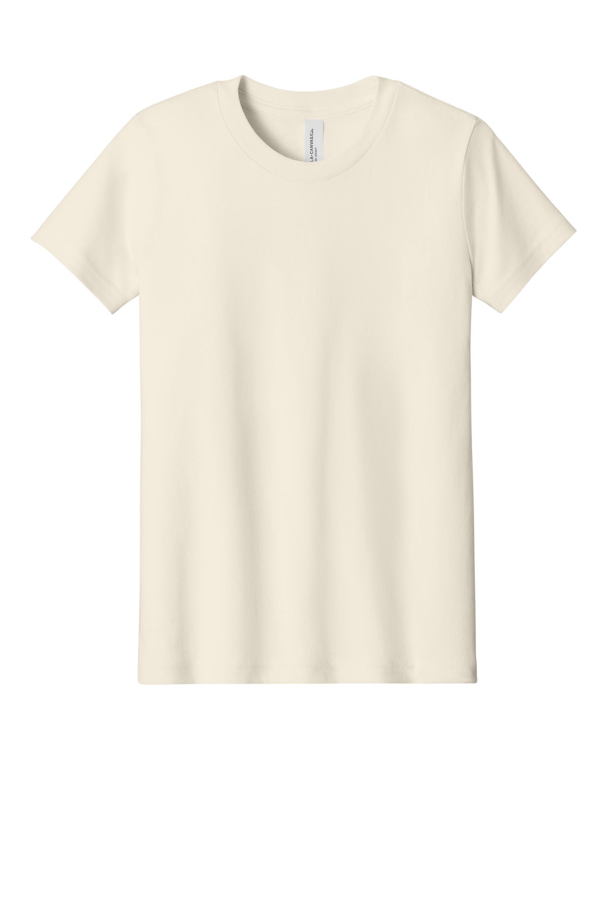 Bella+Canvas Youth Jersey Short Sleeve Tee BC3001Y Natural