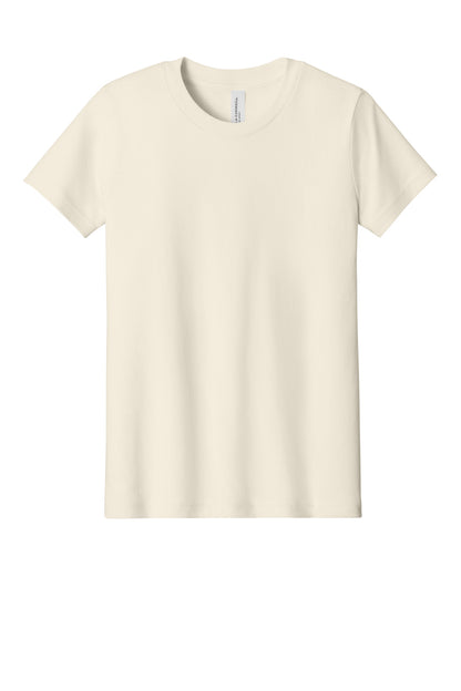 Bella+Canvas Youth Jersey Short Sleeve Tee BC3001Y Natural