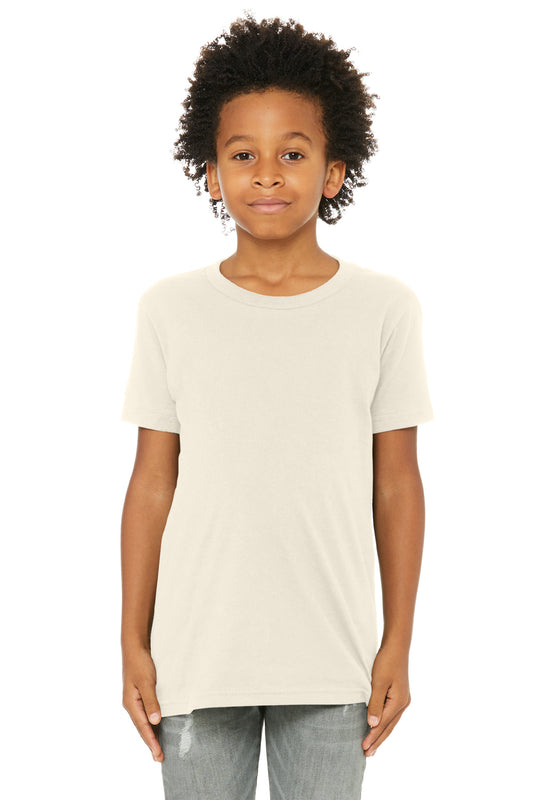 Bella+Canvas Youth Jersey Short Sleeve Tee BC3001Y Natural
