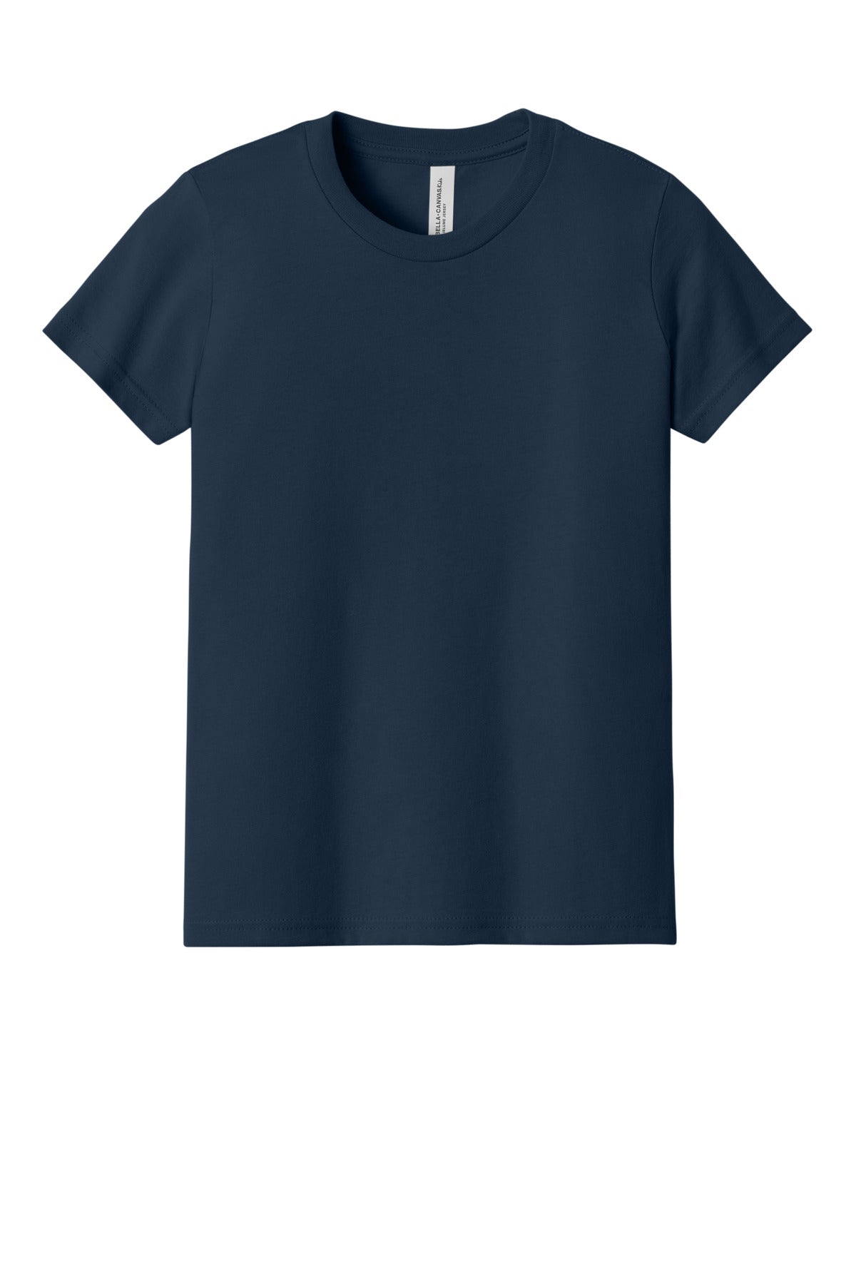 Bella+Canvas Youth Jersey Short Sleeve Tee BC3001Y Navy