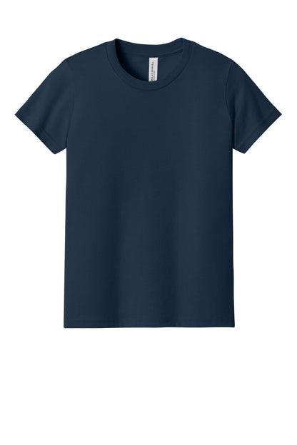Bella+Canvas Youth Jersey Short Sleeve Tee BC3001Y Navy