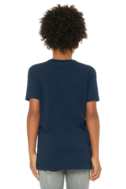 Bella+Canvas Youth Jersey Short Sleeve Tee BC3001Y Navy