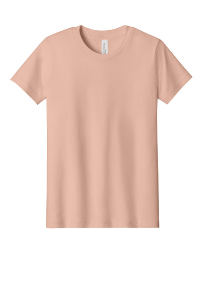 Bella+Canvas Youth Jersey Short Sleeve Tee BC3001Y Peach