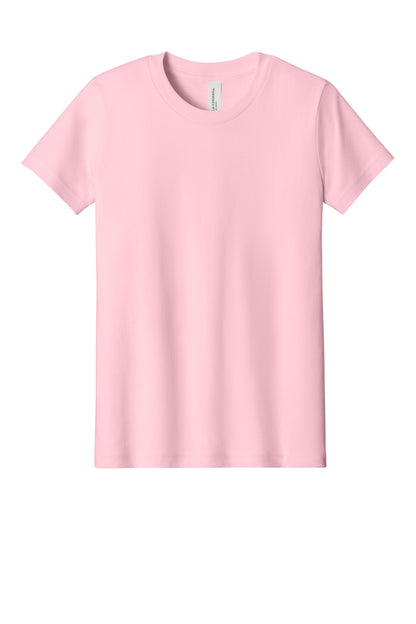 Bella+Canvas Youth Jersey Short Sleeve Tee BC3001Y Pink