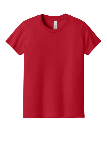 Bella+Canvas Youth Jersey Short Sleeve Tee BC3001Y Red