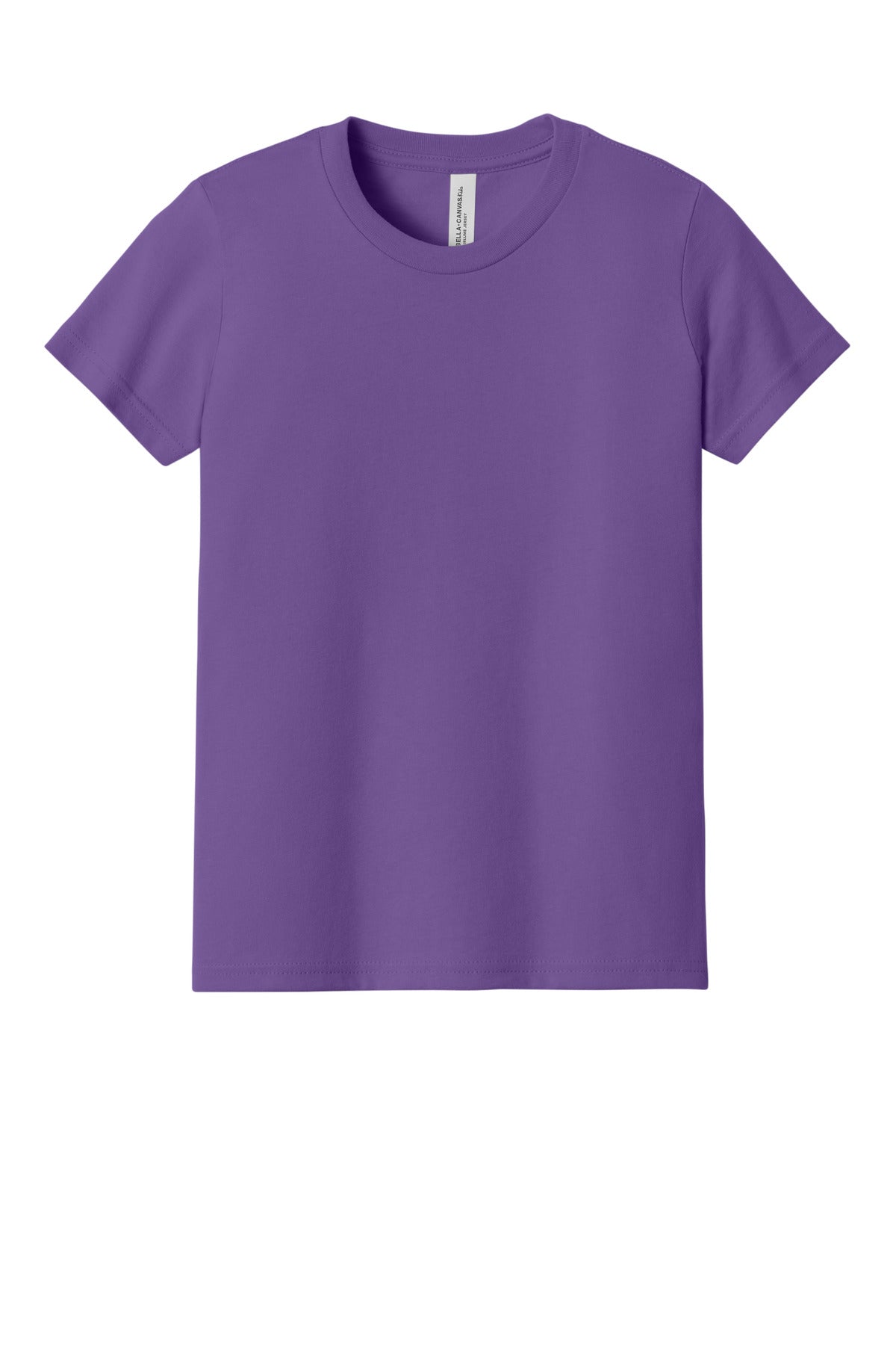Bella+Canvas Youth Jersey Short Sleeve Tee BC3001Y Royal Purple