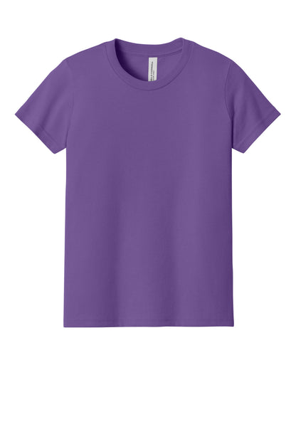 Bella+Canvas Youth Jersey Short Sleeve Tee BC3001Y Royal Purple