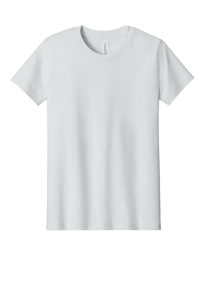 Bella+Canvas Youth Jersey Short Sleeve Tee BC3001Y Silver