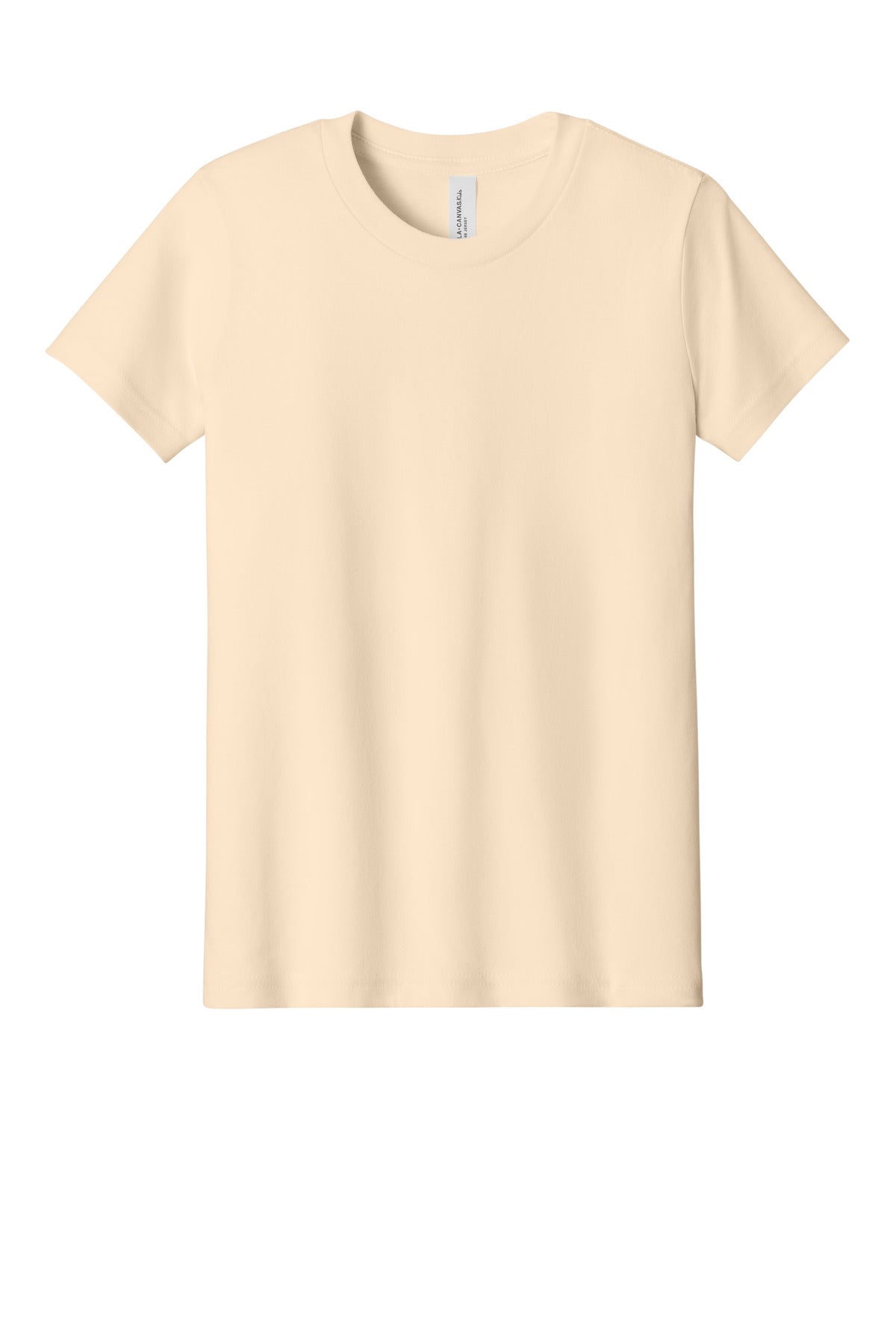 Bella+Canvas Youth Jersey Short Sleeve Tee BC3001Y Soft Cream