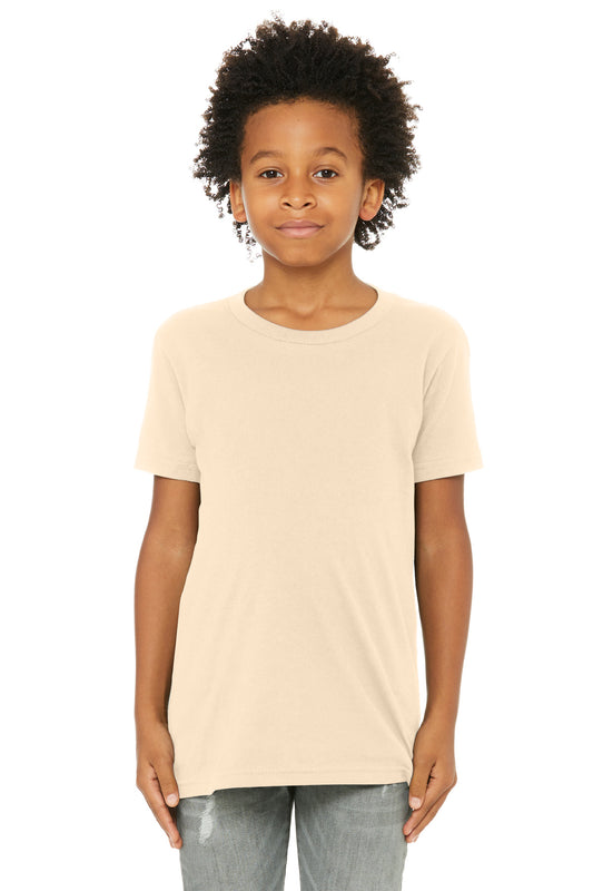 Bella+Canvas Youth Jersey Short Sleeve Tee BC3001Y Soft Cream