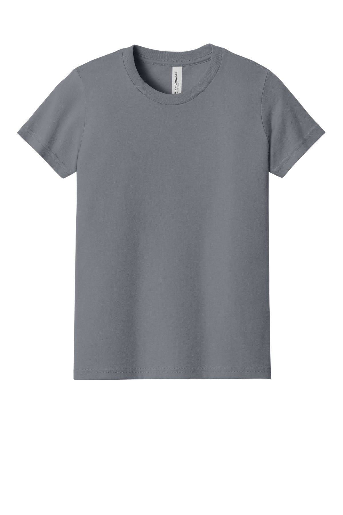 Bella+Canvas Youth Jersey Short Sleeve Tee BC3001Y Storm