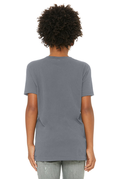 Bella+Canvas Youth Jersey Short Sleeve Tee BC3001Y Storm