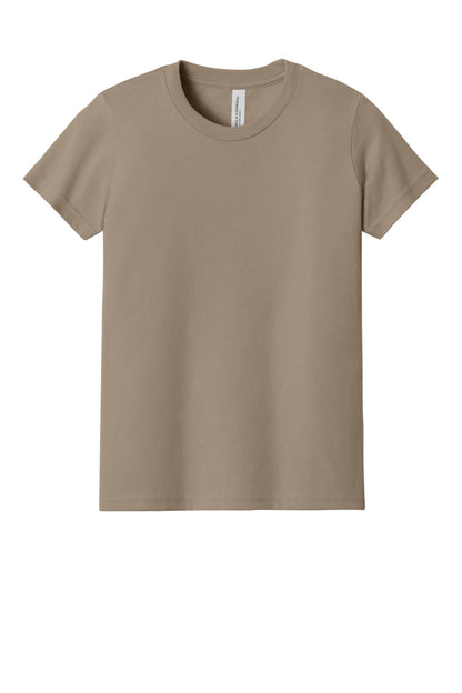 Bella+Canvas Youth Jersey Short Sleeve Tee BC3001Y Tan