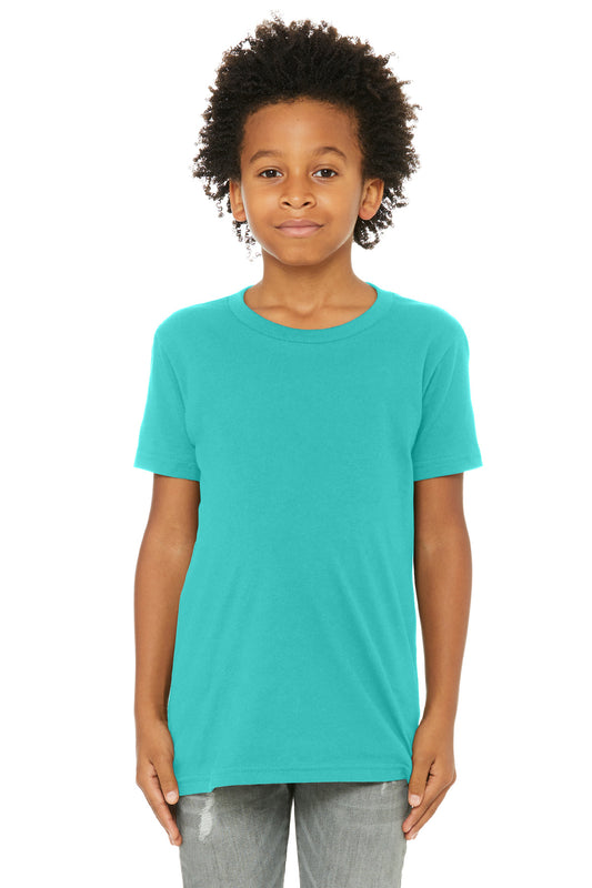 Bella+Canvas Youth Jersey Short Sleeve Tee BC3001Y Teal