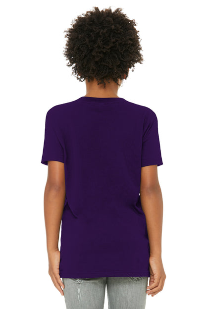 Bella+Canvas Youth Jersey Short Sleeve Tee BC3001Y Team Purple