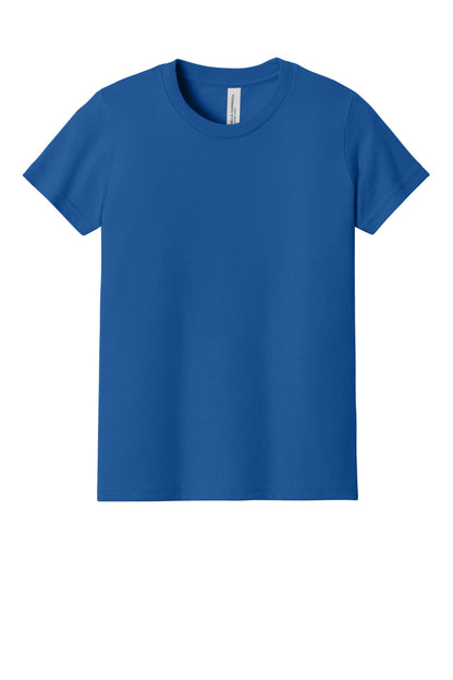 Bella+Canvas Youth Jersey Short Sleeve Tee BC3001Y True Royal