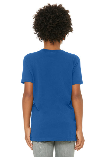 Bella+Canvas Youth Jersey Short Sleeve Tee BC3001Y True Royal